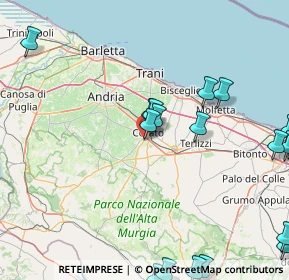 Mappa Via S. Magno, 70033 Corato BA, Italia (25.9725)