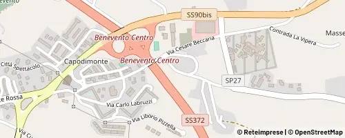 Mappa Benevento