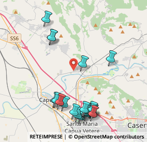 Mappa Km31, 81041 Bellona CE, Italia (5.0535)