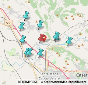 Mappa Km31, 81041 Bellona CE, Italia (3.52182)