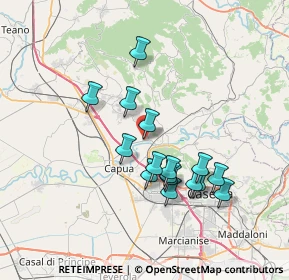 Mappa Km31, 81041 Bellona CE, Italia (6.76125)