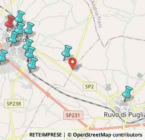 Mappa SP 85, 70033 Corato BA (3.21273)
