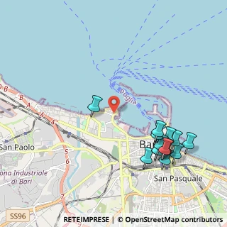 Mappa Lungomare Starita, 70100 Bari BA, Italia (2.55857)