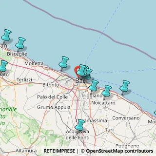 Mappa Lungomare Starita, 70100 Bari BA, Italia (18.56385)