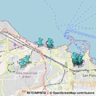 Mappa Via Pasquale di Cagno, 70132 Bari BA, Italia (2.50857)