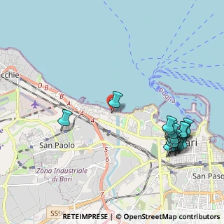 Mappa Via Pasquale di Cagno, 70132 Bari BA, Italia (2.70313)