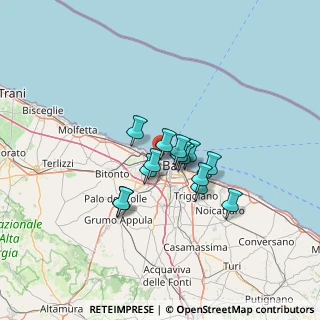 Mappa Via Pasquale di Cagno, 70132 Bari BA, Italia (9.21214)