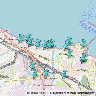 Mappa Via Pasquale di Cagno, 70132 Bari BA, Italia (1.1175)