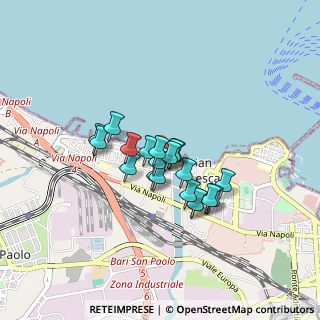 Mappa Via Pasquale di Cagno, 70132 Bari BA, Italia (0.6195)