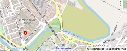 Mappa Benevento