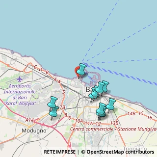 Mappa Via Mogadiscio, 70132 Bari BA, Italia (4.16818)
