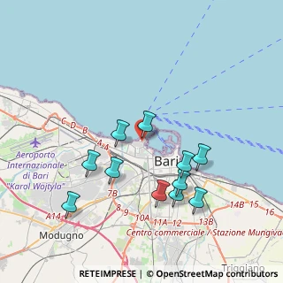 Mappa Via Mogadiscio, 70132 Bari BA, Italia (3.99182)