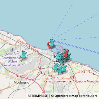 Mappa Via Mogadiscio, 70132 Bari BA, Italia (3.57143)