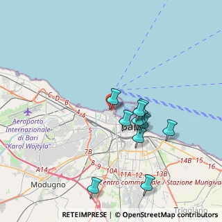 Mappa Via Mogadiscio, 70132 Bari BA, Italia (3.56636)