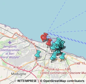Mappa Fiera del Levante, 70123 Bari BA, Italia (3.2545)