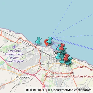 Mappa Fiera del Levante, 70123 Bari BA, Italia (3.77125)