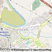 Mapa Benevento