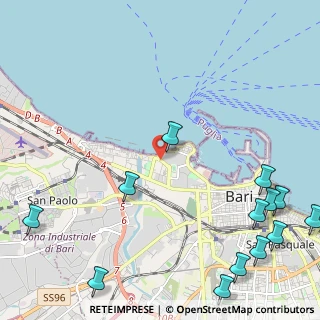 Mappa Via Elba, 70132 Bari BA, Italia (3.54846)