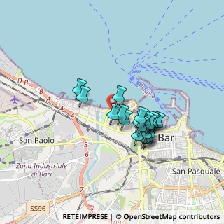 Mappa Via Verdi, 70132 Bari BA, Italia (1.4715)