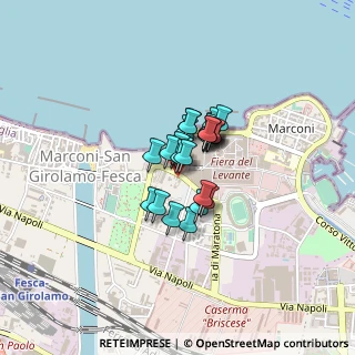 Mappa Via Verdi, 70132 Bari BA, Italia (0.22692)