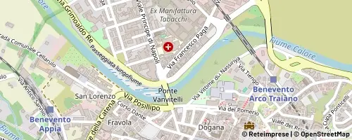 Mappa Benevento