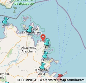 Mappa Località Liscia di Vacca, 07021 Arzachena SS, Italia (37.1125)