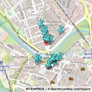 Mappa Piazza Bissolati, 82100 Benevento BN, Italia (0.195)
