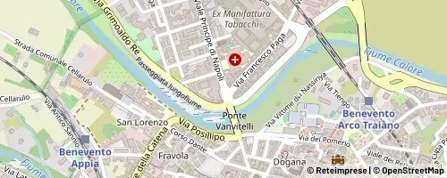 Mappa Benevento