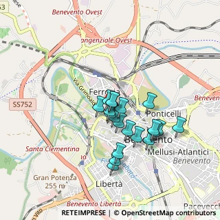 Mappa Piazza Bissolati, 82100 Benevento BN, Italia (0.724)