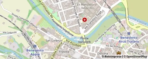 Mappa Benevento