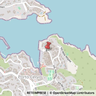 Mappa Via Porto Vecchio, 1, 07021 Arzachena, Sassari (Sardegna)