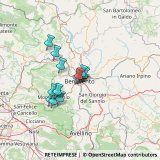 Mappa Via Ponticelli, 82100 Benevento BN, Italia (11.03143)