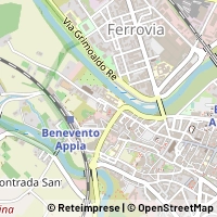 Kaart Benevento