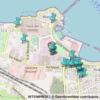 Mappa Via S. Francesco alla Rena, 70123 Bari BA, Italia (0.5655)