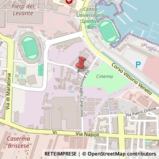 Mappa Via San Francesco alla Rena, 2, 70123 Bari, Bari (Puglia)