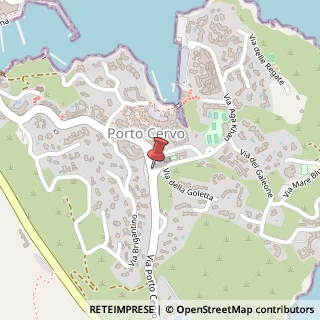 Mappa Via Porto Cervo, 07021 Arzachena OT, Italia, 07021 Arzachena, Sassari (Sardegna)