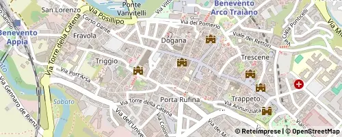 Mappa Benevento