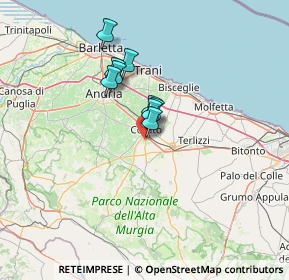 Mappa Strada Vicinale Contrada Forchetta, 70033 Corato BA, Italia (16.28364)