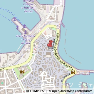 Mappa Largo Papa Urbano II, 1?p, 70122 Bari BA, Italia, 70122 Bari, Bari (Puglia)