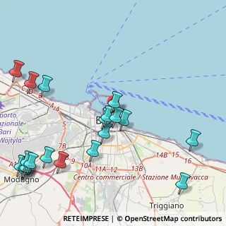 Mappa Strada Corte Spirito Santo, 70122 Bari BA, Italia (5.944)