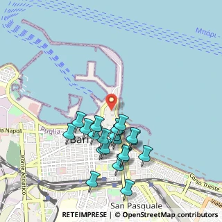 Mappa Strada Corte Spirito Santo, 70122 Bari BA, Italia (1.028)