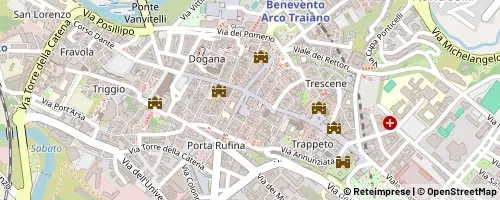 Mappa Benevento