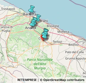 Mappa Km. 16.735, 70033 Corato BA, Italia (16.26818)
