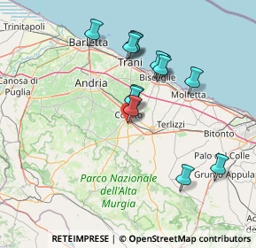 Mappa Km. 16.735, 70033 Corato BA, Italia (14.25154)
