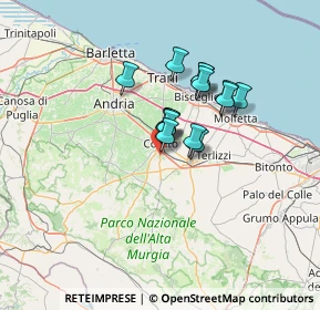 Mappa Km. 16.735, 70033 Corato BA, Italia (9.39)