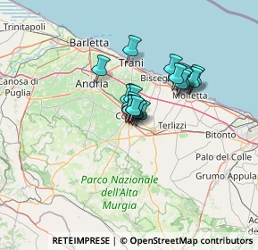 Mappa Km. 16.735, 70033 Corato BA, Italia (8.4745)