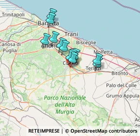 Mappa Km. 16.735, 70033 Corato BA, Italia (9.96167)