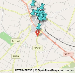 Mappa Km. 16.735, 70033 Corato BA, Italia (1.94417)