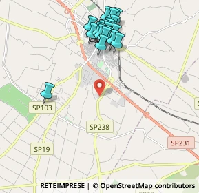 Mappa Km. 16.735, 70033 Corato BA, Italia (2.2875)