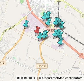 Mappa Km. 16.735, 70033 Corato BA, Italia (0.758)